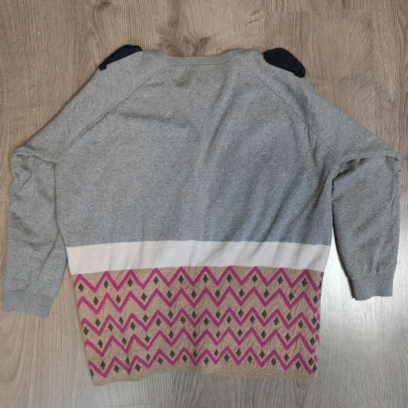 00s Vintage Striped Yigal Azrouel Cashmere Cardigan | theStyleMinr.com - Picture 4 of 5